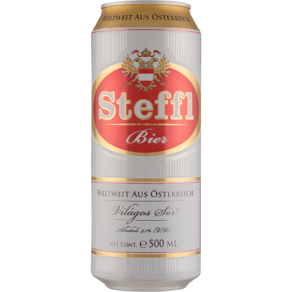 Steffl világos sör 4,1% 500 ml