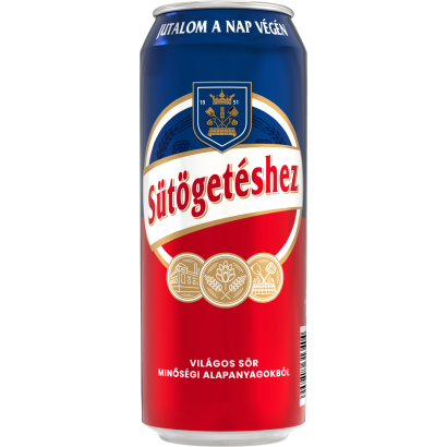 Kőbányai világos sör 4,3% 0,5 l