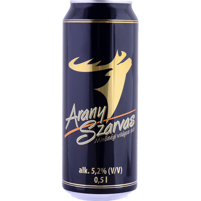 Arany szarvas világos sör 5,2% 0,5 L