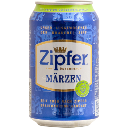ZIPFER Marzen sör 5% dob 0,33 l