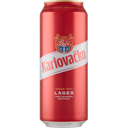 KARLOVACKO sör 5% doboz 0,5 l