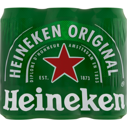 Heineken minőségi világos sör 5% 6 x 0,5 l