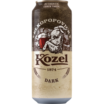 Velkopopovický Kozel Černý barna sör 3,8% 0,5 l