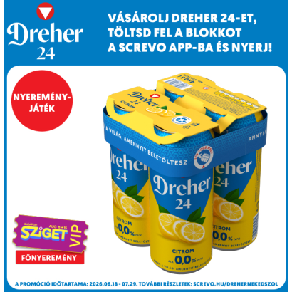 Dreher 24 Citrom 4x0,5L