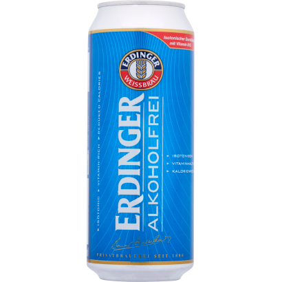 Erdinger Alkoholfrei bajor világos szűretlen alkoholmentes búzasör 0,5 l