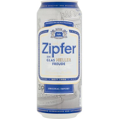 ZIPFER Pils sör 5,4% dob 0,5 l