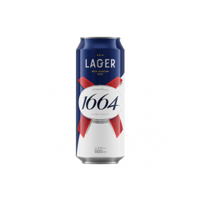 1664 Lager világos sör 5,0% 0,5 l