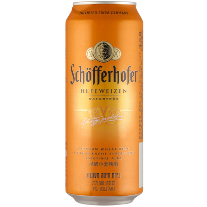 Schöfferhofer német világos búzasör 5% 0,5 l