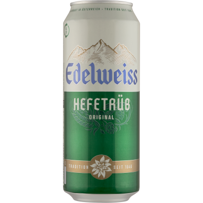 Edelweiss Hefetrüb Original szűretlen világos búzasör 5,1% 0,5 l doboz