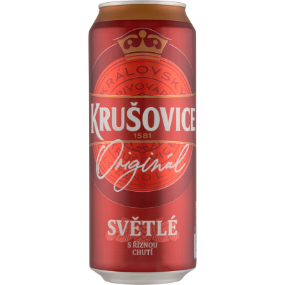 Krušovice Originál import világos sör 4,2% 500 ml