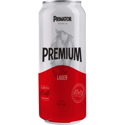 Primator premium lager 0,5 l