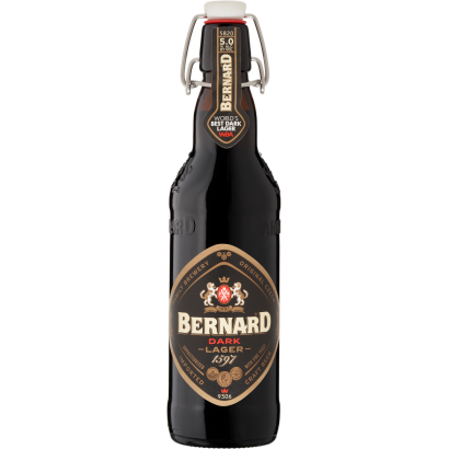 Bernard Dark Lager barna sör 5% 0,5 l