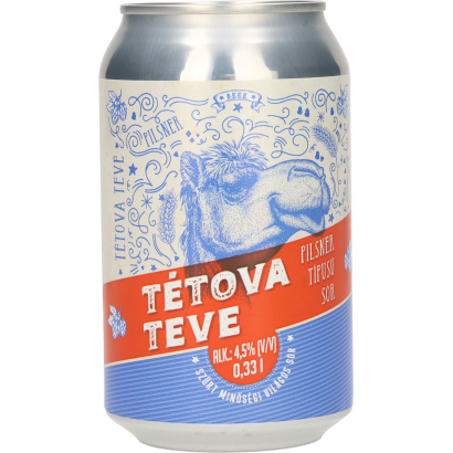 Auchan Kedvenc Tétova teve PALE dobozos 0,33 L