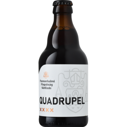 Pannonhalmi Főapátság Sörfőzde Quadrupel barna sör 10% 0,33 l