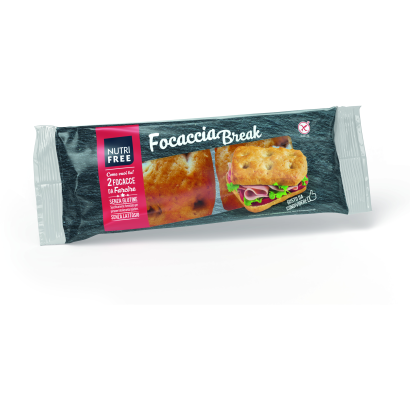 Nutrifree focaccia break glutén - és laktózmentes focaccia 170g