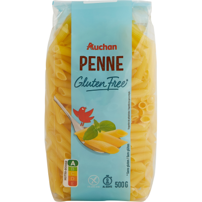 Auchan Kedvenc gluténmentes penne száraztészta 500 g