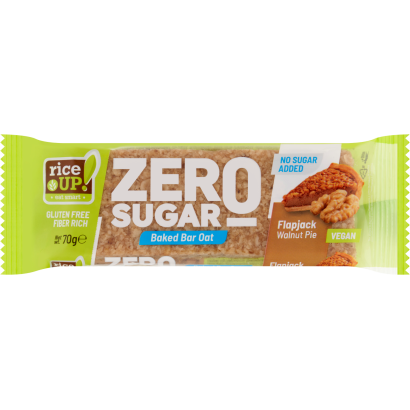 RiceUp! gluténmentes zabszelet dióval hozzáadott cukor nélkül 70 g