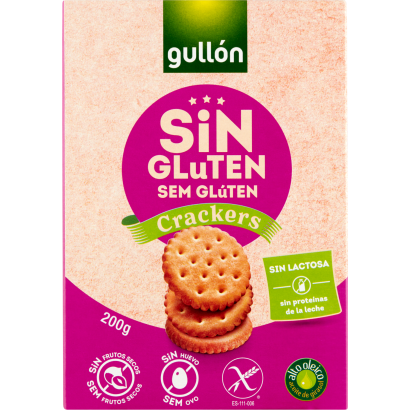 Gullón gluténmentes sós keksz 200 g