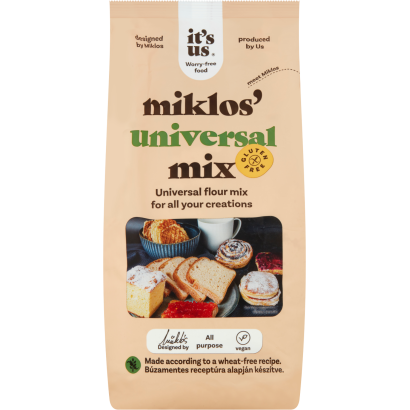 It's Us Miklos gluténmentes univerzális lisztkeverék 1 kg