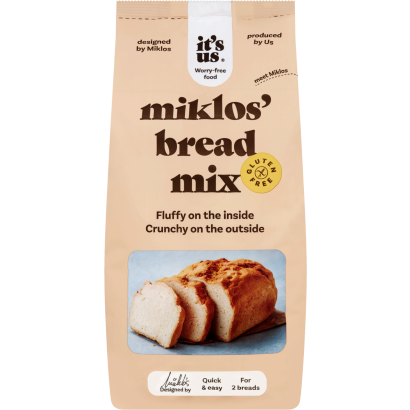 It's Us Miklos gluténmentes fehér kenyér lisztkeverék 1 kg