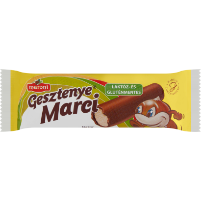 Maroni Gesztenye Marci natúr gesztenyerúd kakaós bevonómasszával mártva 30 g