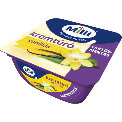 Milli laktózmentes vaníliás krémtúró 90 g