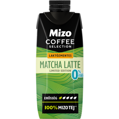 Mizo laktózmentes Matcha Latte hozzáadott cukor nélkül 250 ml