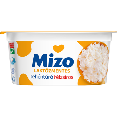Mizo laktózmentes tégelyes túró 250 g