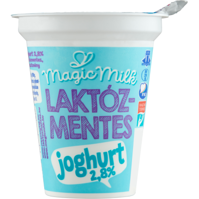 Magic Milk laktózmentes élőflórás zsírszegény natúr joghurt 150 g