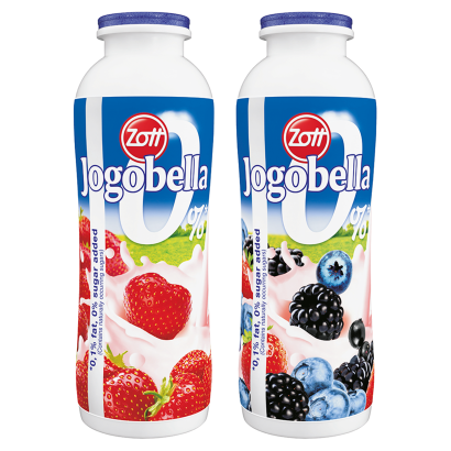 Zott Jogobella élőflórás, sovány, joghurtos ital édesítőszerekkel 250 g