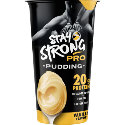Stay Strong Pro vanília ízű puding tejjel és édesítőszerekkel 200 g