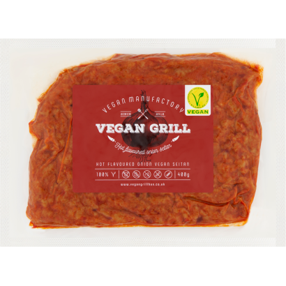 Vegan Manufactory Vegan Grill csípős hagymás szejtán 400 g