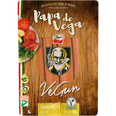 Pápai Ízek Papa de Vega vegán frankfurti virsli 200 g