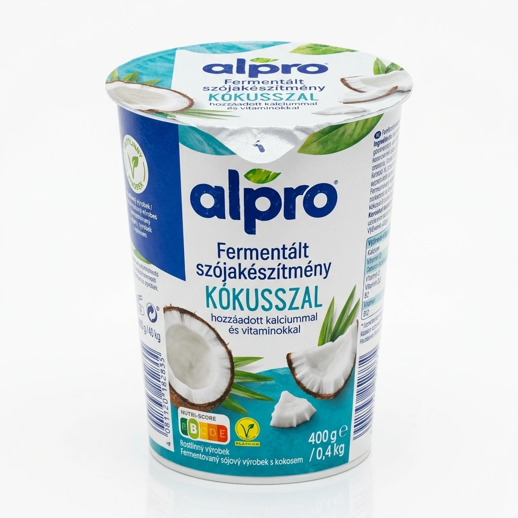 Alpro fermentált szójakészítmény kókusszal, hozzáadott kalciummal és vitaminokkal 400 g