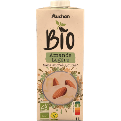 Auchan Kedvenc BIO mandulaital 1 l