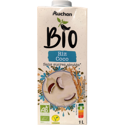 Auchan Kedvenc Bio kókuszital HCN 1 l