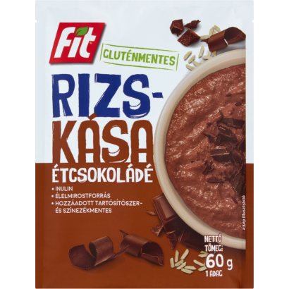Fit gluténmentes rizskása inulinnal és étcsokoládéval 60 g