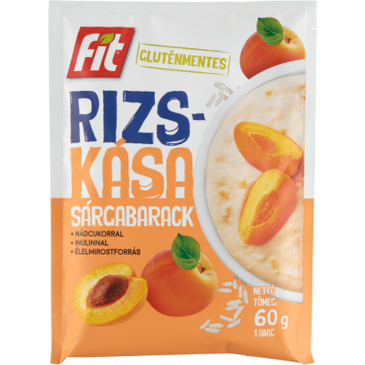 Fit gluténmentes sárgabarackos rizskása 60 g