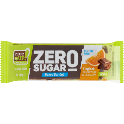 RiceUp! Zero Sugar gluténmentes zabszelet narancshéjjal és étcsokoládéval 70 g