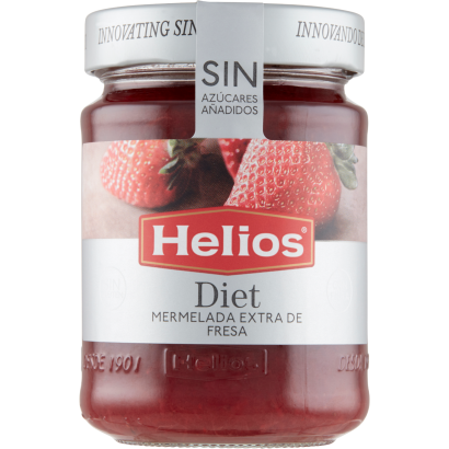 Helios eper extradzsem édesítőszerrel 280 g