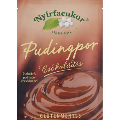 Nyírfacukor Original gluténmentes csokoládés pudingpor édesítőszerrel 75 g
