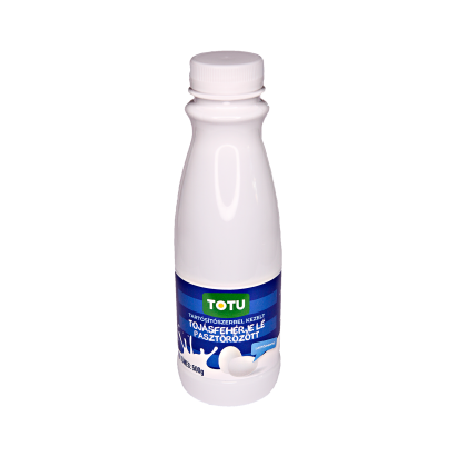 Tartósítószerrel kezelt, pasztőrözött tojásfehérje lé- 500 g
