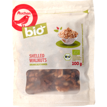 Auchan Kedvenc Bio hántolt dióbél 100 g