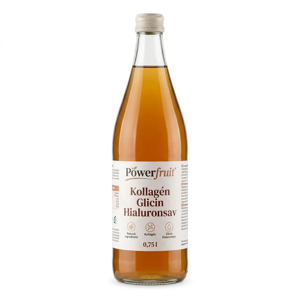 Powerfruit Kollagén Glicin Hialuronsav