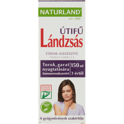 Naturland lándzsás útifű tradicionális folyékony étrend-kiegészítő készítmény 150 ml