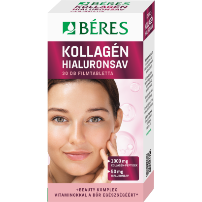 Béres kollagén-hialuronsav filmtabletta 30 db
