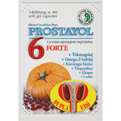 Dr. Chen Patika Prostayol 6 Forte étrend-kiegészítő lágyzselatin kapszula 40 db 56 g