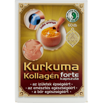 Dr. Chen Patika kurkuma kollagén Forte étrend-kiegészítő kapszula 60 db 26,7 g