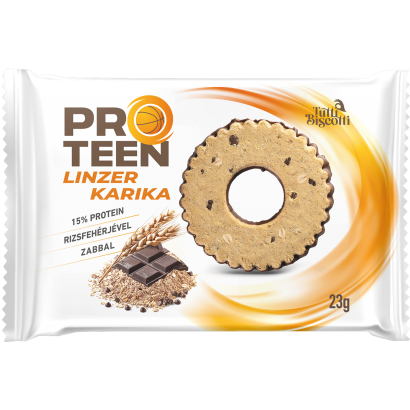 ProTeen linzer karika rizsfehérjével, zabbal 23 g