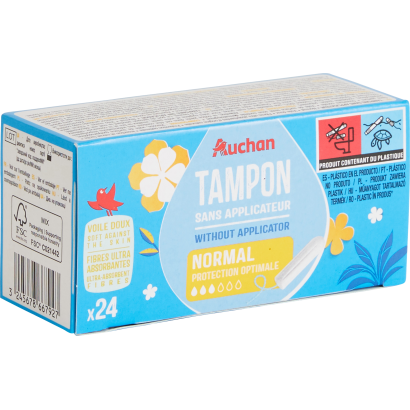 Auchan Kedvenc tampon normál 24  db